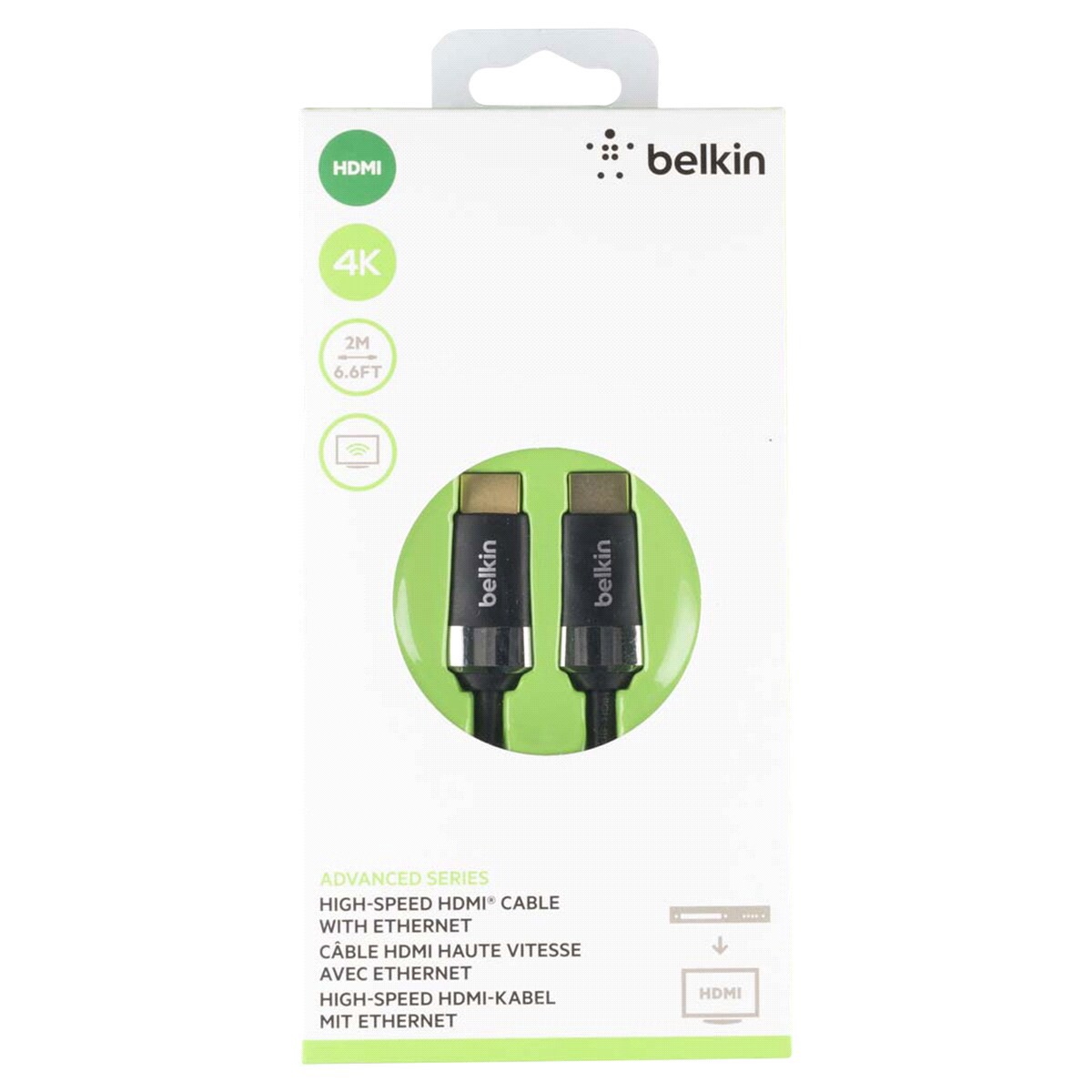slide 2 of 2, Belkin Hdmi Cable, 6.6 ft