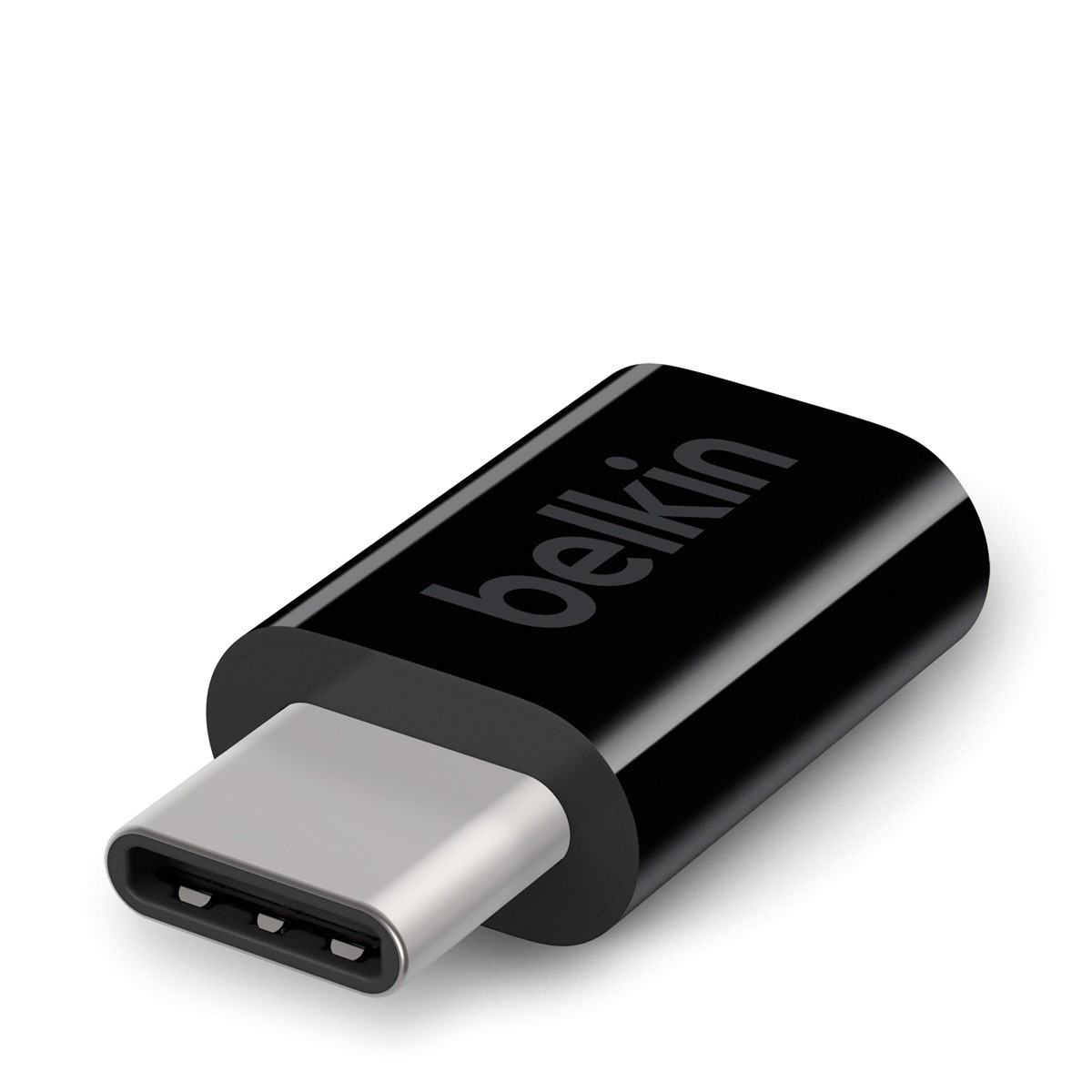 slide 4 of 21, Belkin Usb-C-To-Micro Usb Adapter, Black, F2Cu058Btblk, 1 ct