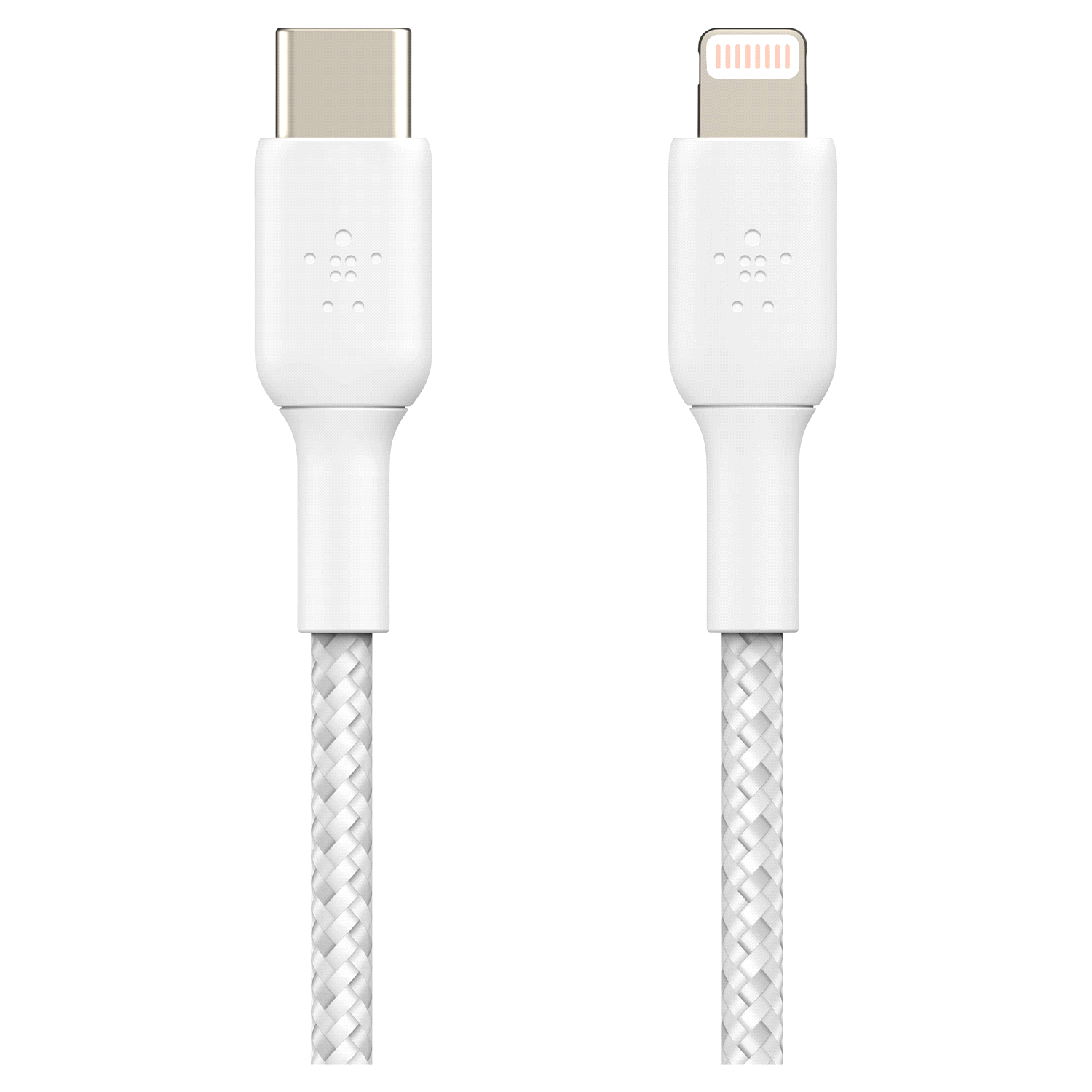 slide 1 of 4, Belkin BoostCharge 3.3 Feet USB-C Cable with Lightning Connector 1 ea, 1 ct