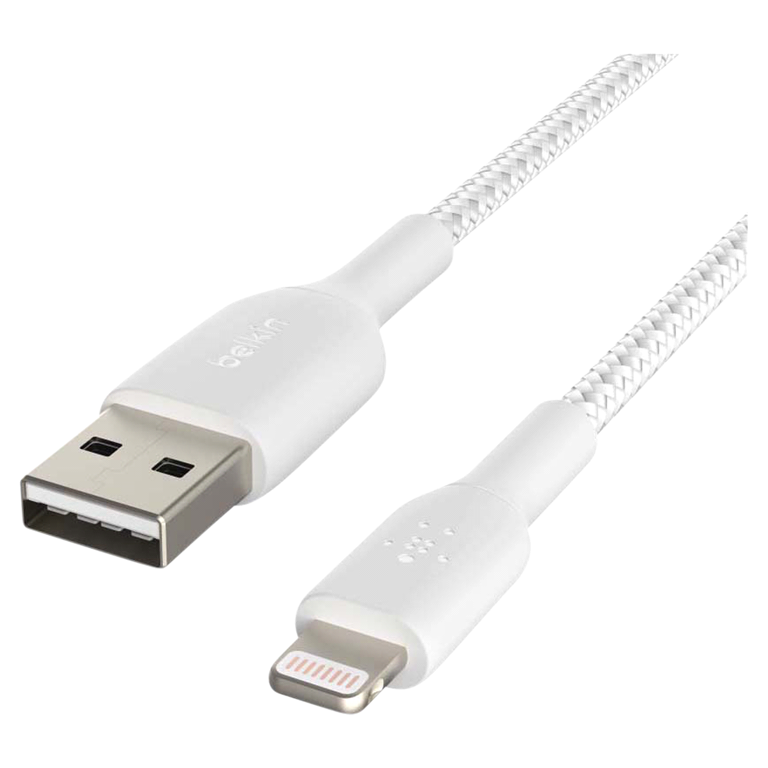 slide 4 of 4, Belkin BoostCharge 3.3 Feet Lightning to USB-A Cable 1 ea, 1 ct