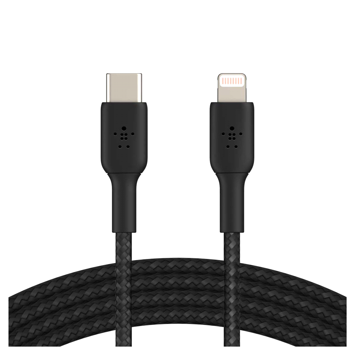 slide 2 of 3, Belkin BoostCharge 6.6 Feet USB-C Cable with Lightning Connector 1 ea, 1 ct