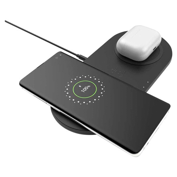 slide 23 of 29, Belkin Boost Charge Dual Wireless Charging Pads, 1 ct