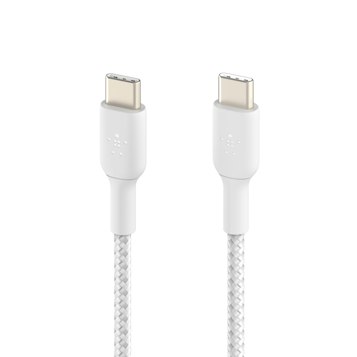 slide 3 of 4, Belkin BoostChargeBraided USB-C to USB-C Cable, 1 ct
