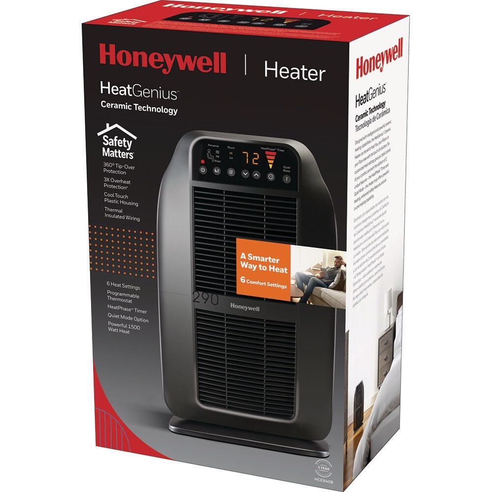 slide 1 of 1, Honeywell HeatGenius Ceramic Heater, 1 ct