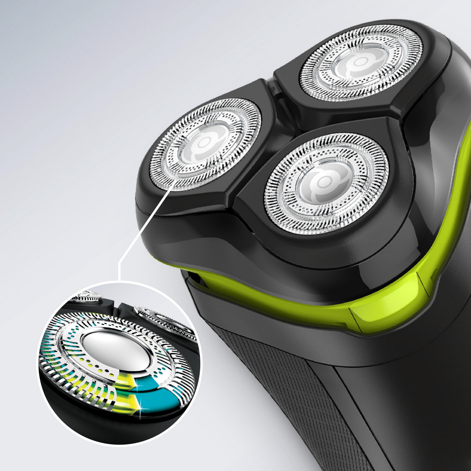 slide 4 of 4, Remington Ultrastyle Rechargeable Rotary Shaver, 1 ct