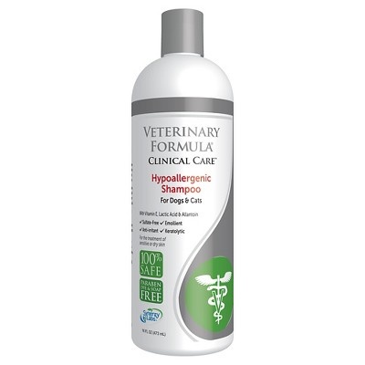 slide 1 of 1, Synergy Labs Veterinary Formula Hypoallergenic Shampoo, 16 oz