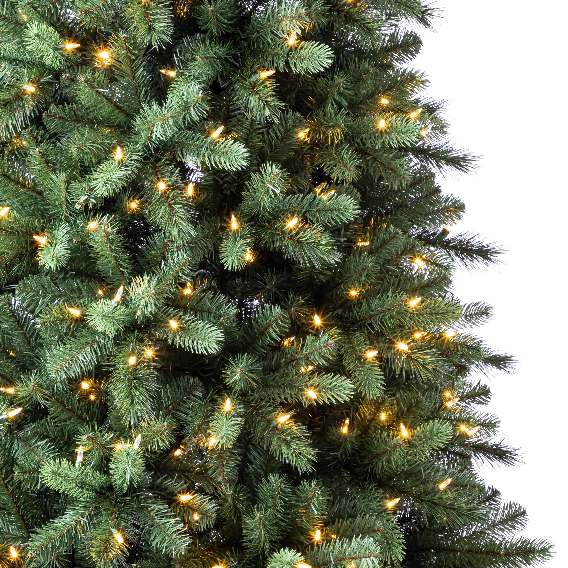 slide 4 of 9, 9ft. Pre-Lit Rothwell Fir Realistic Artificial Christmas Tree, Warm White Led Lights By Ashland, 9 ft
