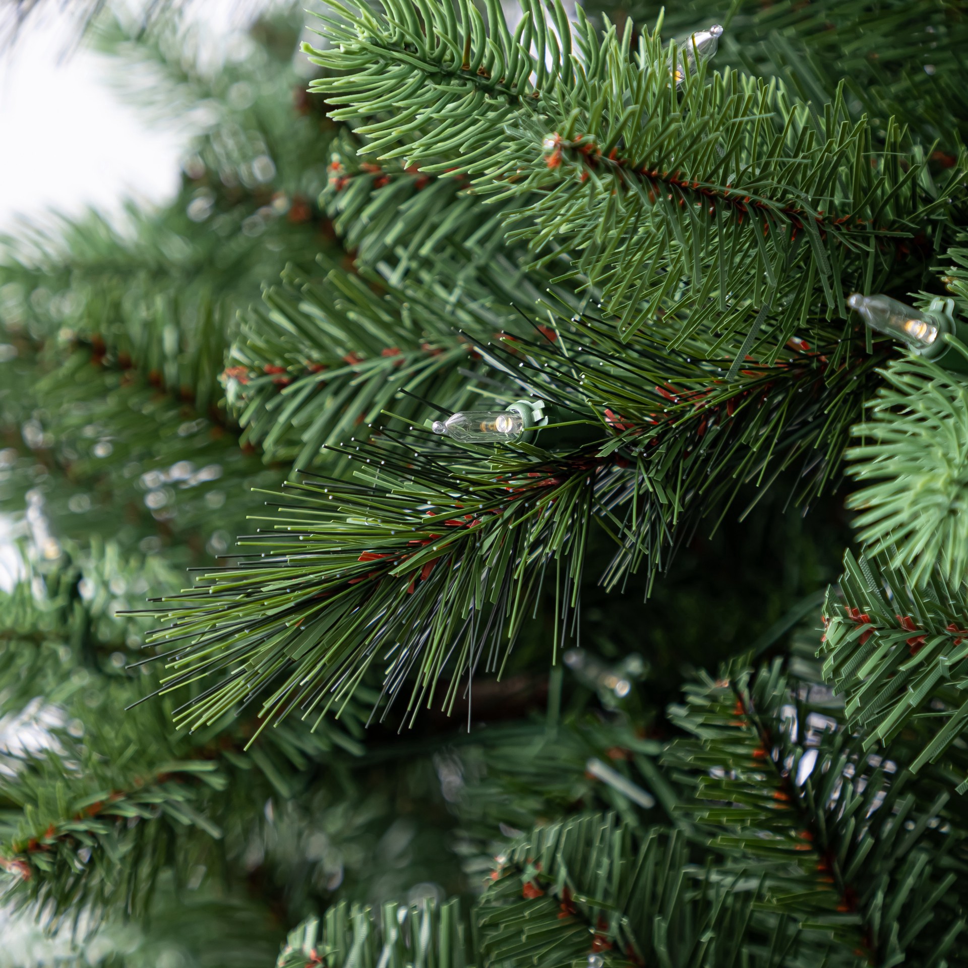 slide 6 of 9, 9ft. Pre-Lit Rothwell Fir Realistic Artificial Christmas Tree, Warm White Led Lights By Ashland, 9 ft