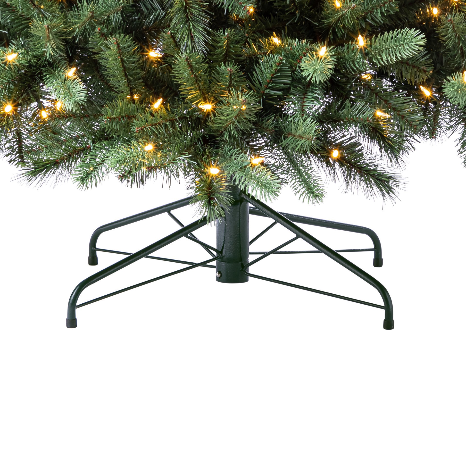 slide 8 of 9, 9ft. Pre-Lit Rothwell Fir Realistic Artificial Christmas Tree, Warm White Led Lights By Ashland, 9 ft