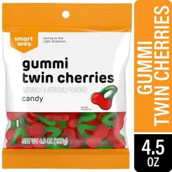 Smart Way™ Gummi Twin Cherry Candy Bag