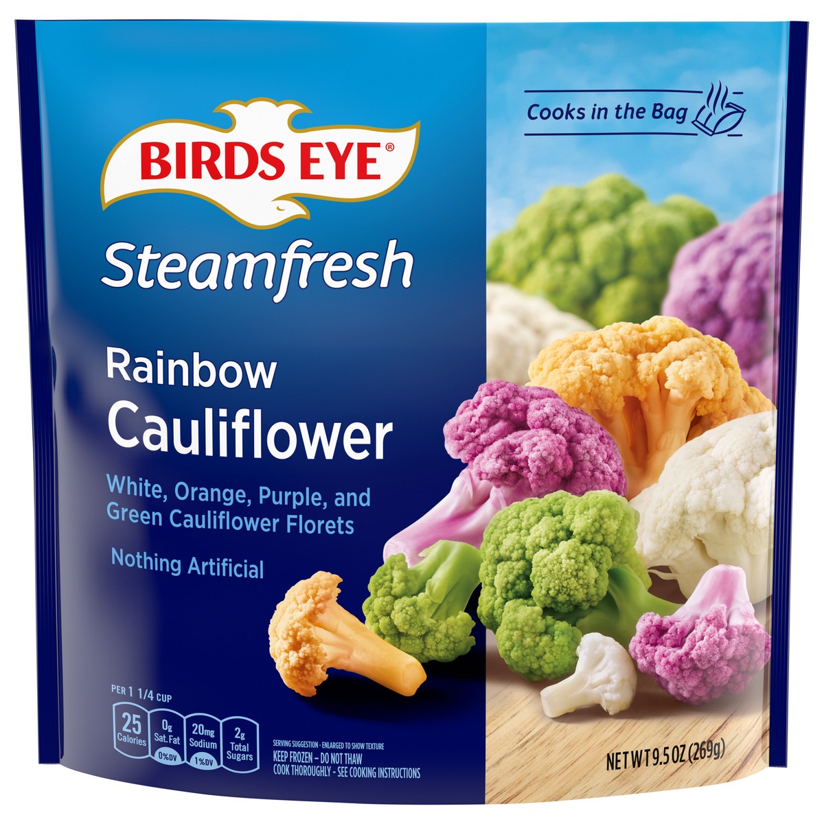 slide 1 of 5, Birds Eye Rainbow Cauliflower 9.5 oz, 9.5 oz