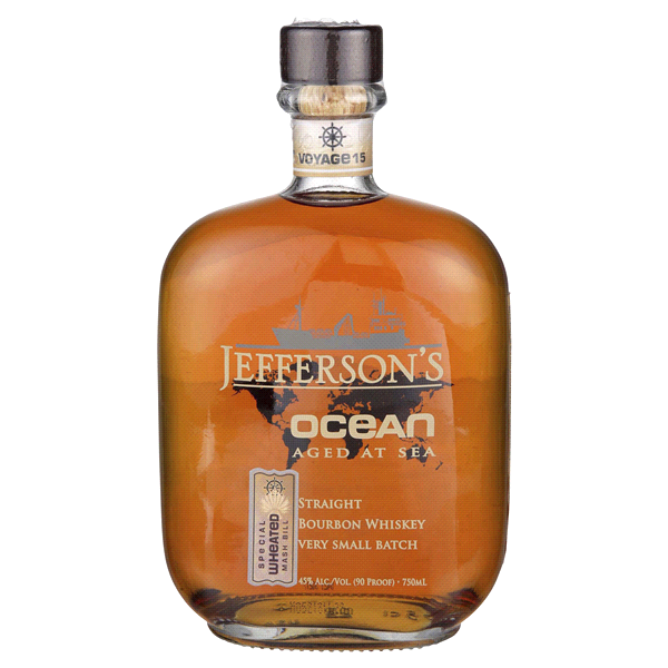 slide 1 of 1, Jefferson's Jeffersons Oceans Bourbon 750 Ml, 750 ml