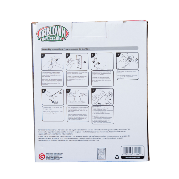 slide 2 of 29, Airblown-Santa and Friends-SM Scene, 50.39 in