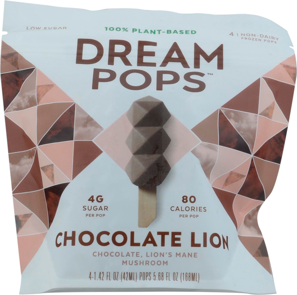 slide 2 of 14, Dream Pops Chocolate Lion 4 - 1.42 fl oz Pops, 4 ct