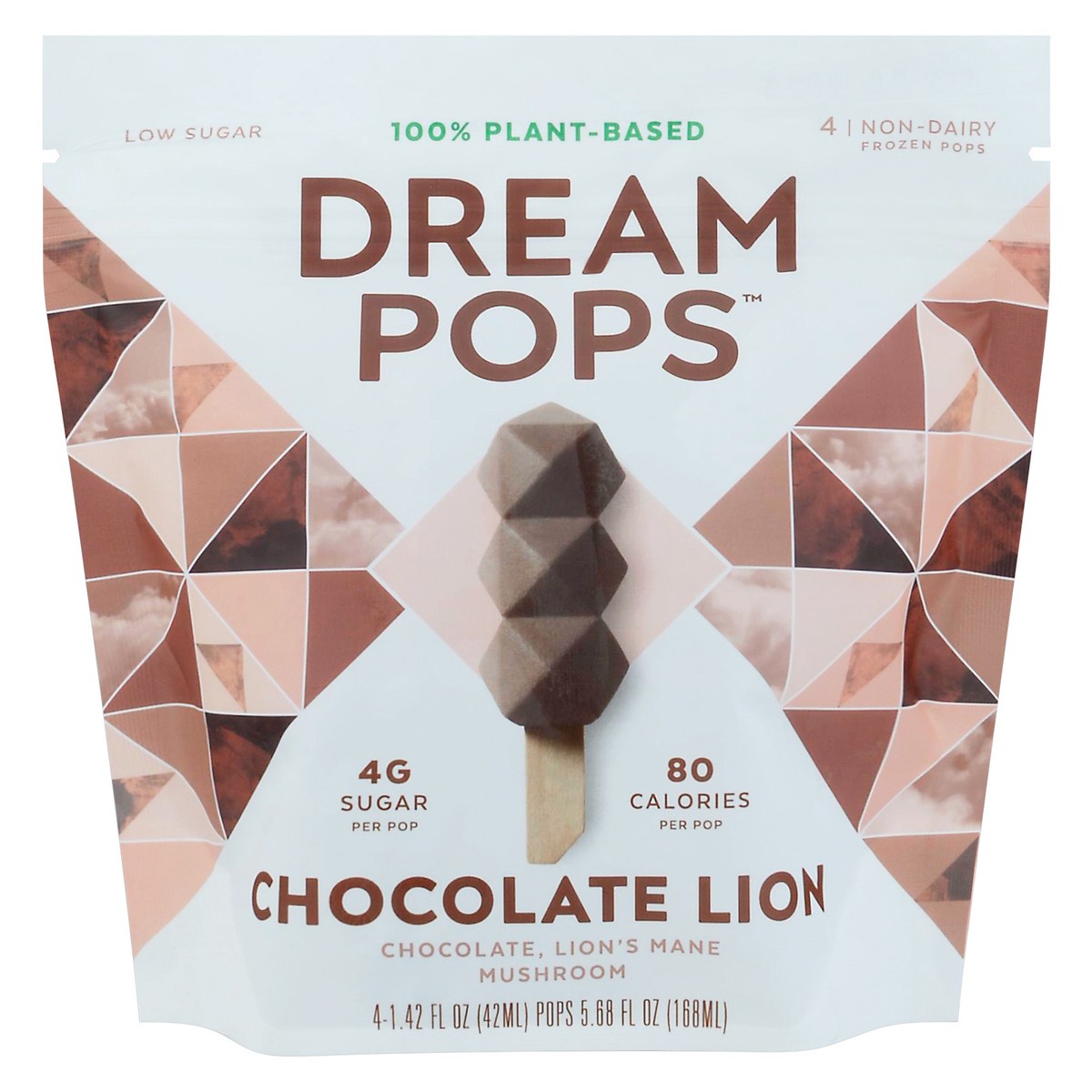 slide 9 of 14, Dream Pops Chocolate Lion 4 - 1.42 fl oz Pops, 4 ct