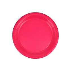 Meijer Poppy Pink Lunch Plates