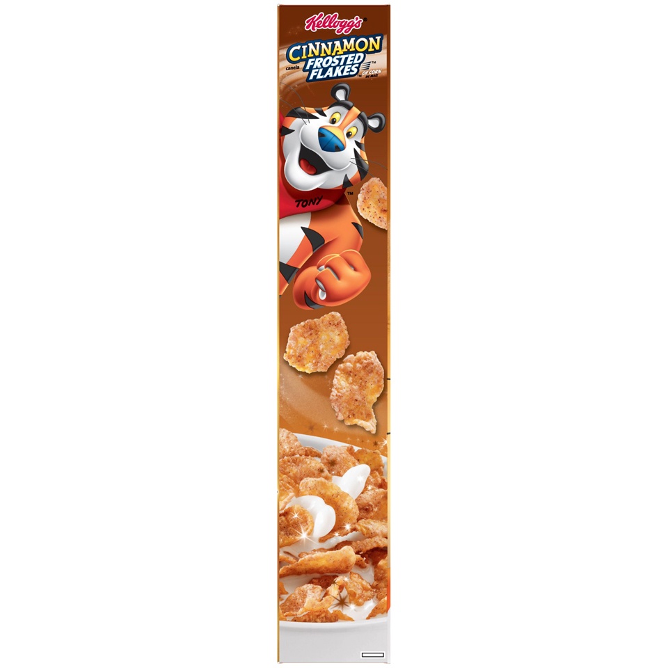slide 4 of 7, Kellogg's Frosted Flakes Cinnamon Cereal, 13.6 oz