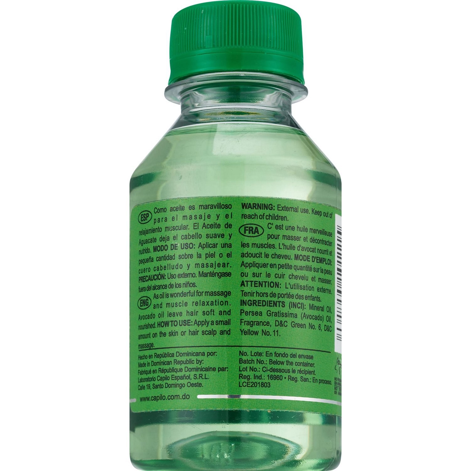 slide 3 of 3, Capilo Avocado Oil 4 Oz, 4 oz