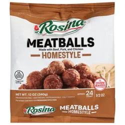 Rosina Homestyle Meatballs 12 oz