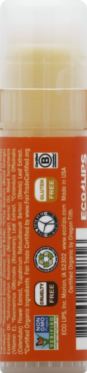 slide 2 of 7, Eco Lips Mongo Blood Orange Lip Balm, 0.25 oz