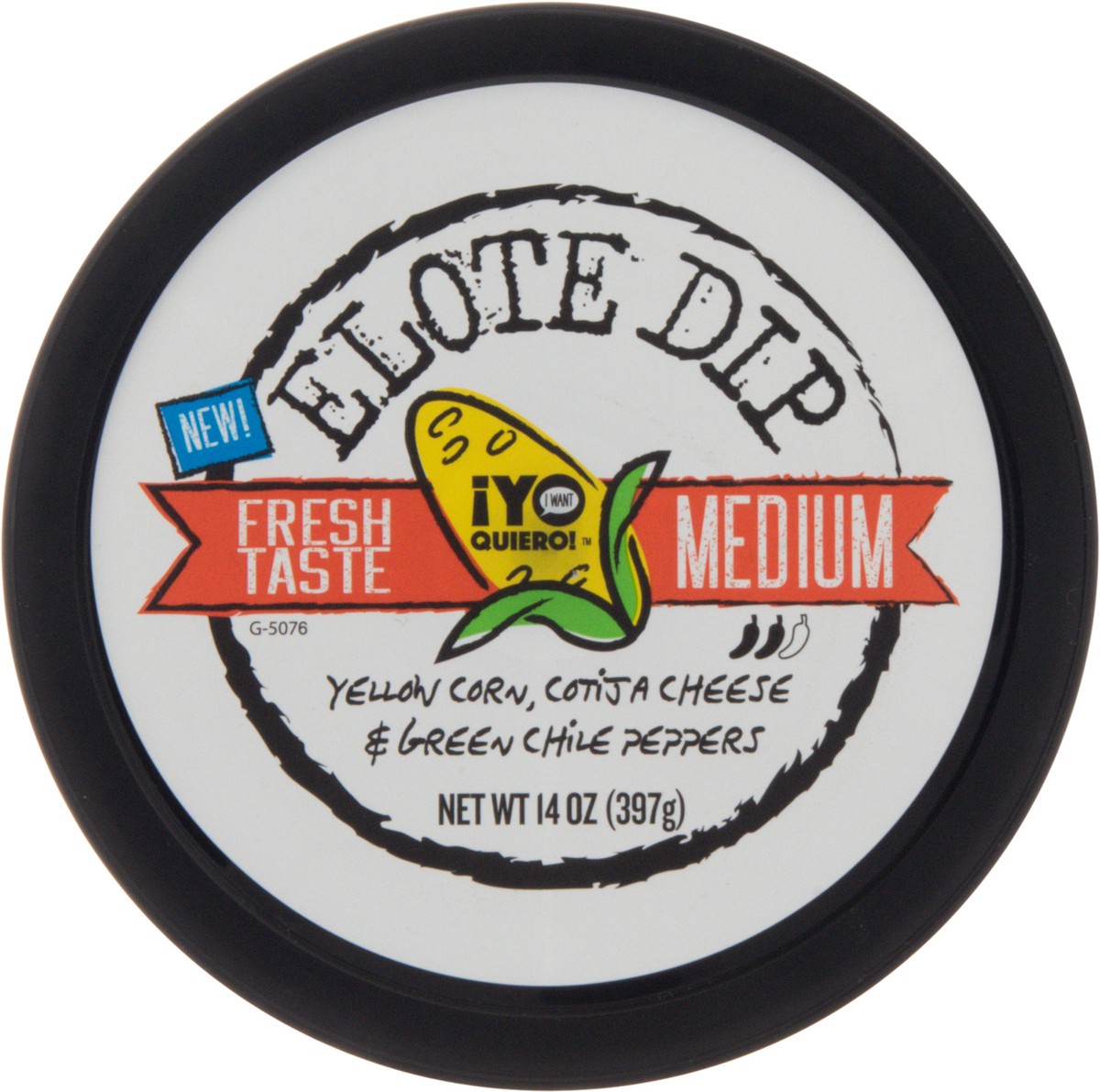 slide 2 of 9, ¡Yo Quiero! Medium Elote Dip 14 oz, 14 oz
