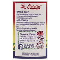 slide 8 of 9, La Criolla Garlic Salt - 4.75 oz, 4.75 oz