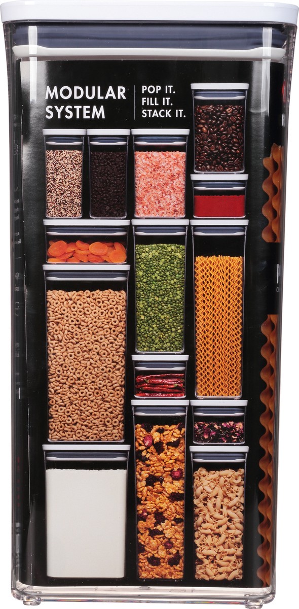 slide 10 of 12, OXO Good Grips 3.7 Quart Lid B Pop Container 1 ea, 1 ea