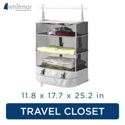 Whitmor Folding Travel Closet - Large
