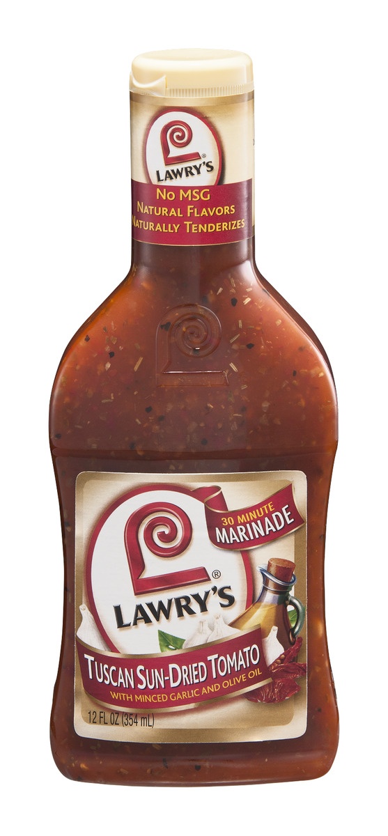 slide 1 of 1, Lawry's Tuscan Sun Dried Tomato Marinade, 12 oz