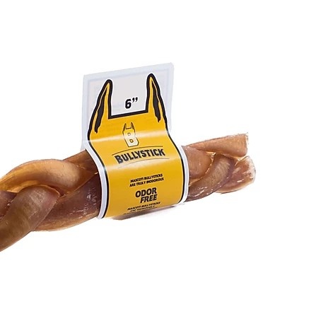 slide 1 of 1, Mascoti Pet Mascoti Bullystick, 6-Inch, 1 ct