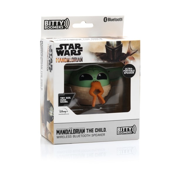 slide 4 of 5, Bitty Boomers Star Wars: The Mandalorian The Child Wireless Bluetooth Speaker, Grogu With Frog, Bittychildf, 1 ct