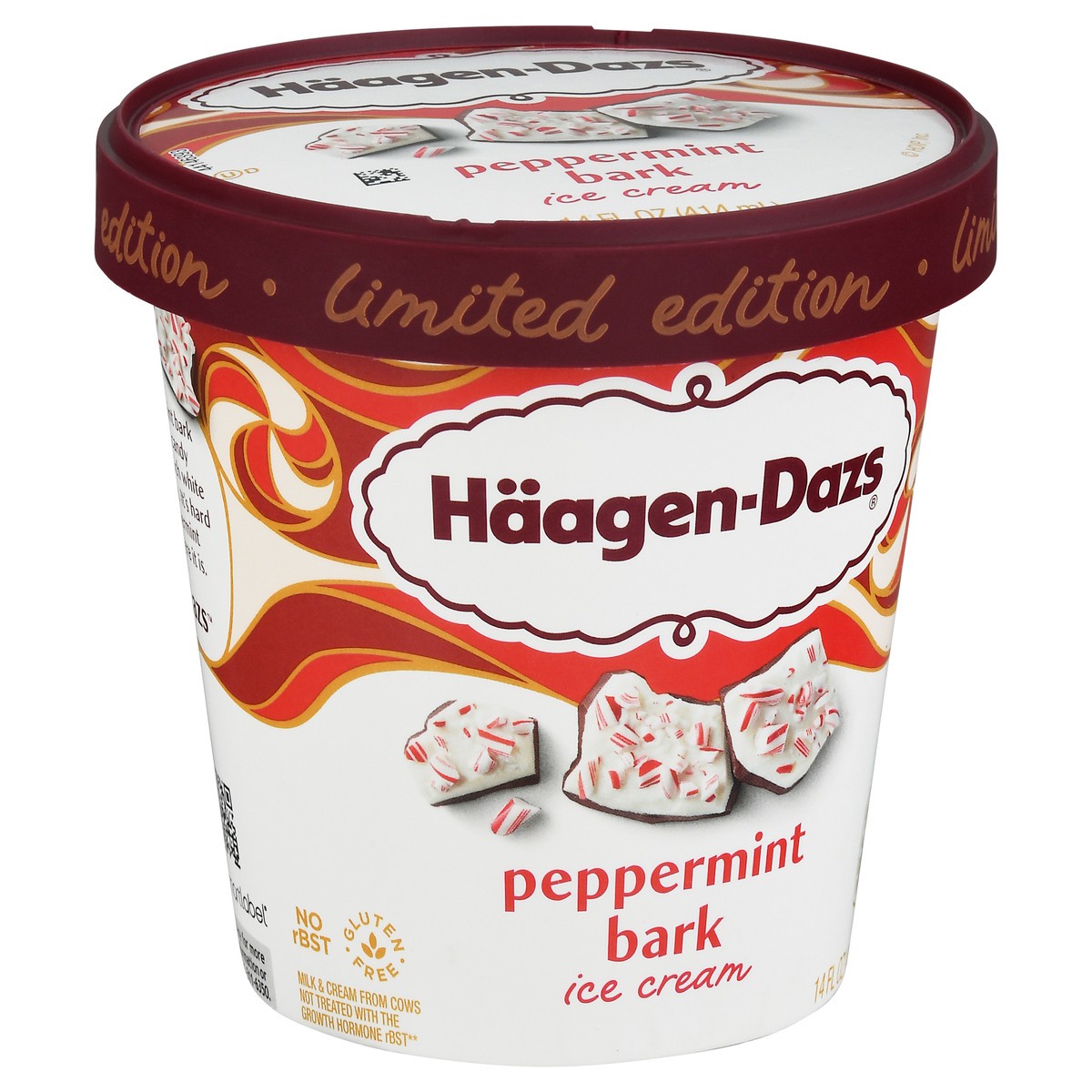 slide 8 of 14, Häagen-Dazs Peppermint Bark Ice Cream 14 fl oz, 14 fl oz