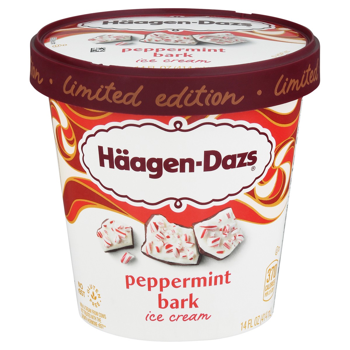 slide 1 of 14, Häagen-Dazs Peppermint Bark Ice Cream 14 fl oz, 14 fl oz