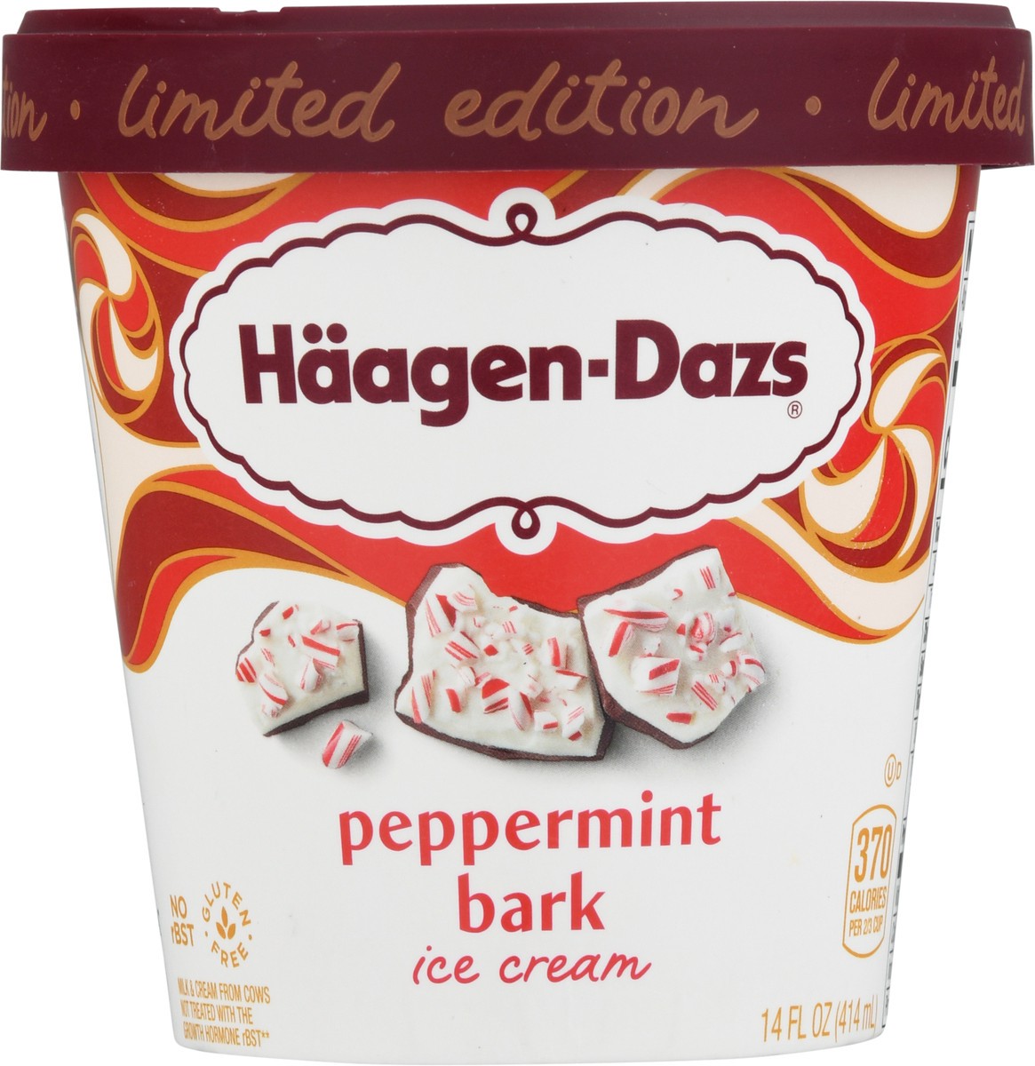 slide 14 of 14, Häagen-Dazs Peppermint Bark Ice Cream 14 fl oz, 14 fl oz