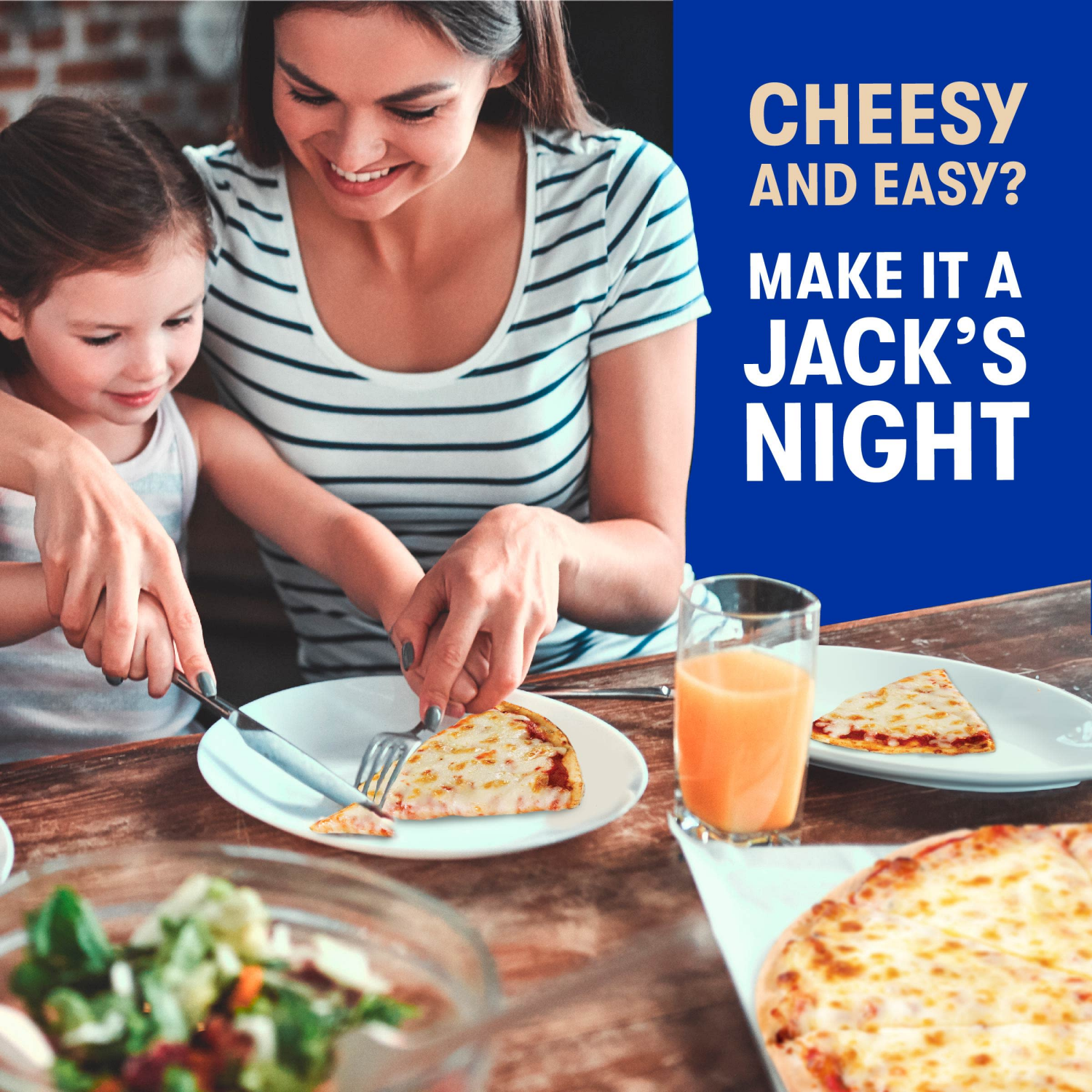 slide 7 of 8, Jack's Original Thin Crust Cheese Frozen Pizza (Pack of 3) 41.588 oz., 3 ct