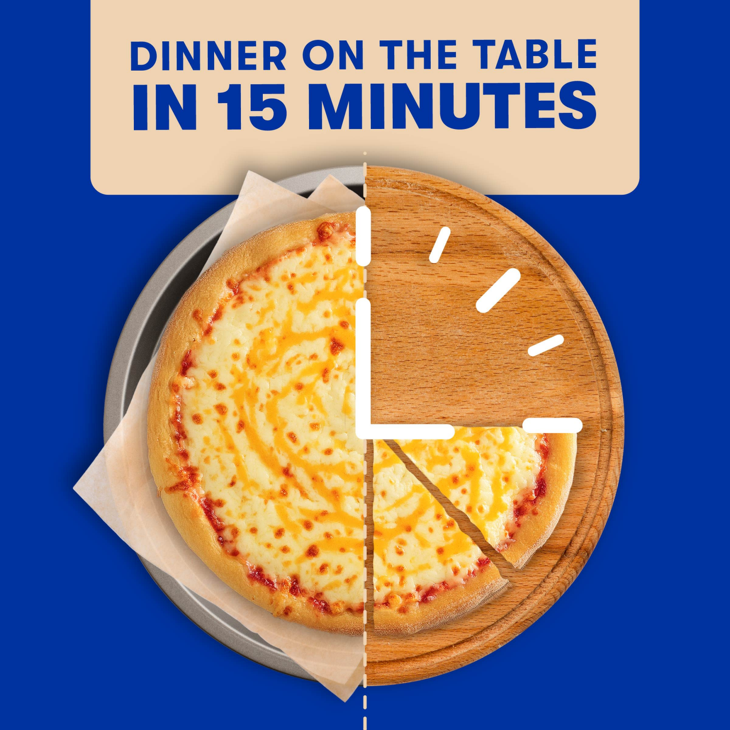 slide 4 of 8, Jack's Rising Crust Cheese Frozen Pizza 25 oz., 25 oz