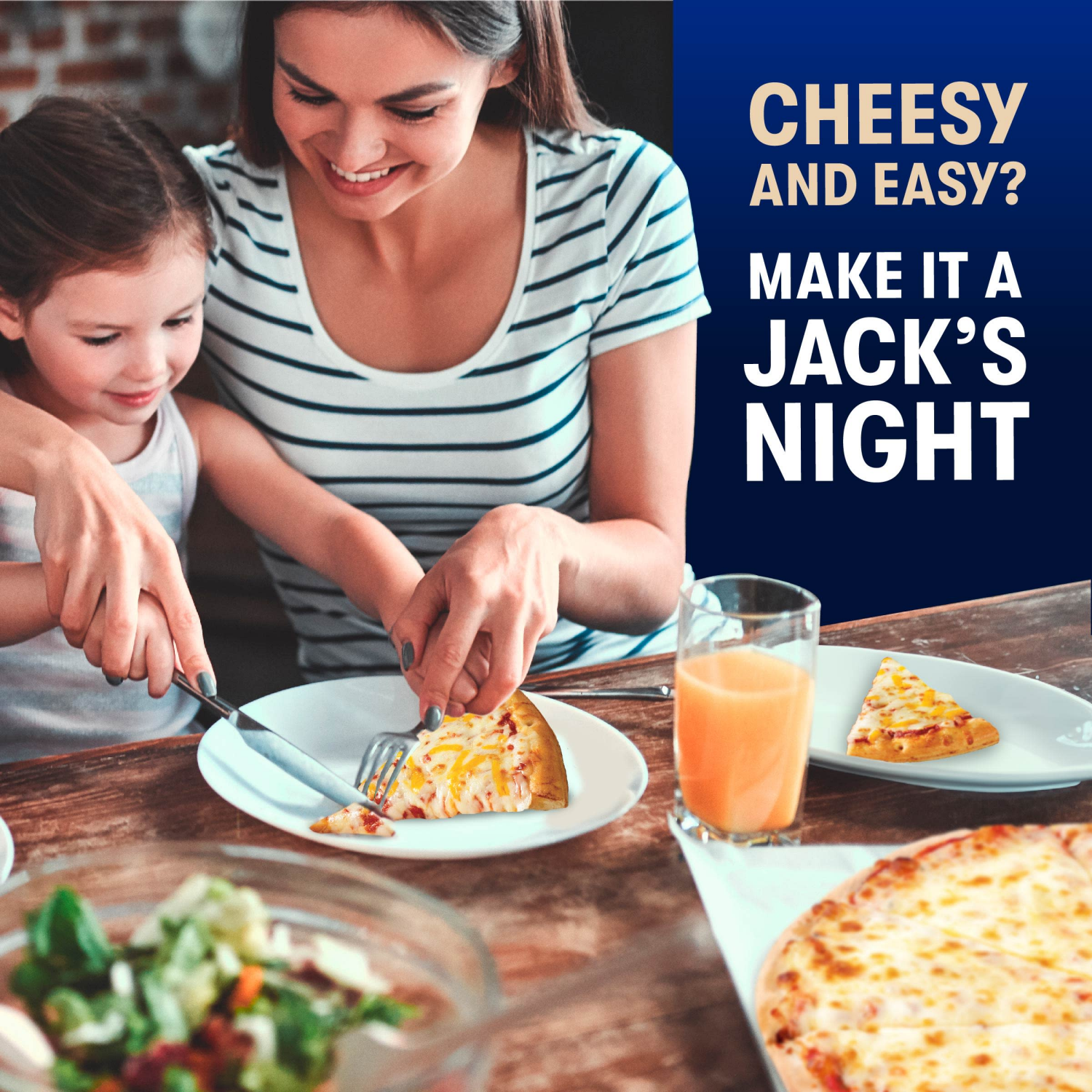 slide 7 of 8, Jack's Rising Crust Cheese Frozen Pizza 25 oz., 25 oz