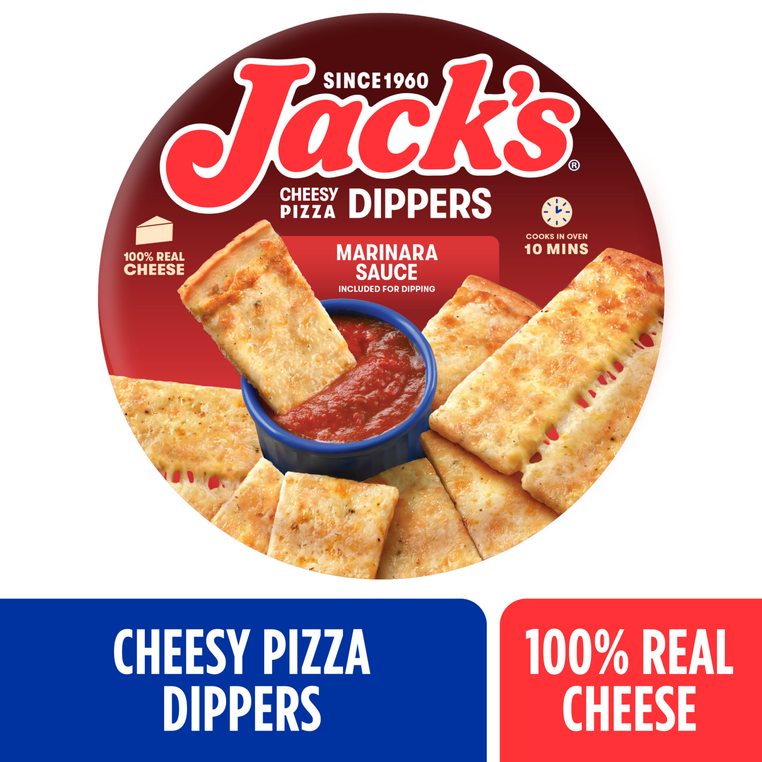 slide 1 of 8, Jack's Jack’s Cheesy Pizza Dippers, Pizza Sticks, Cheese Bread, 17.9oz, 17.9 oz