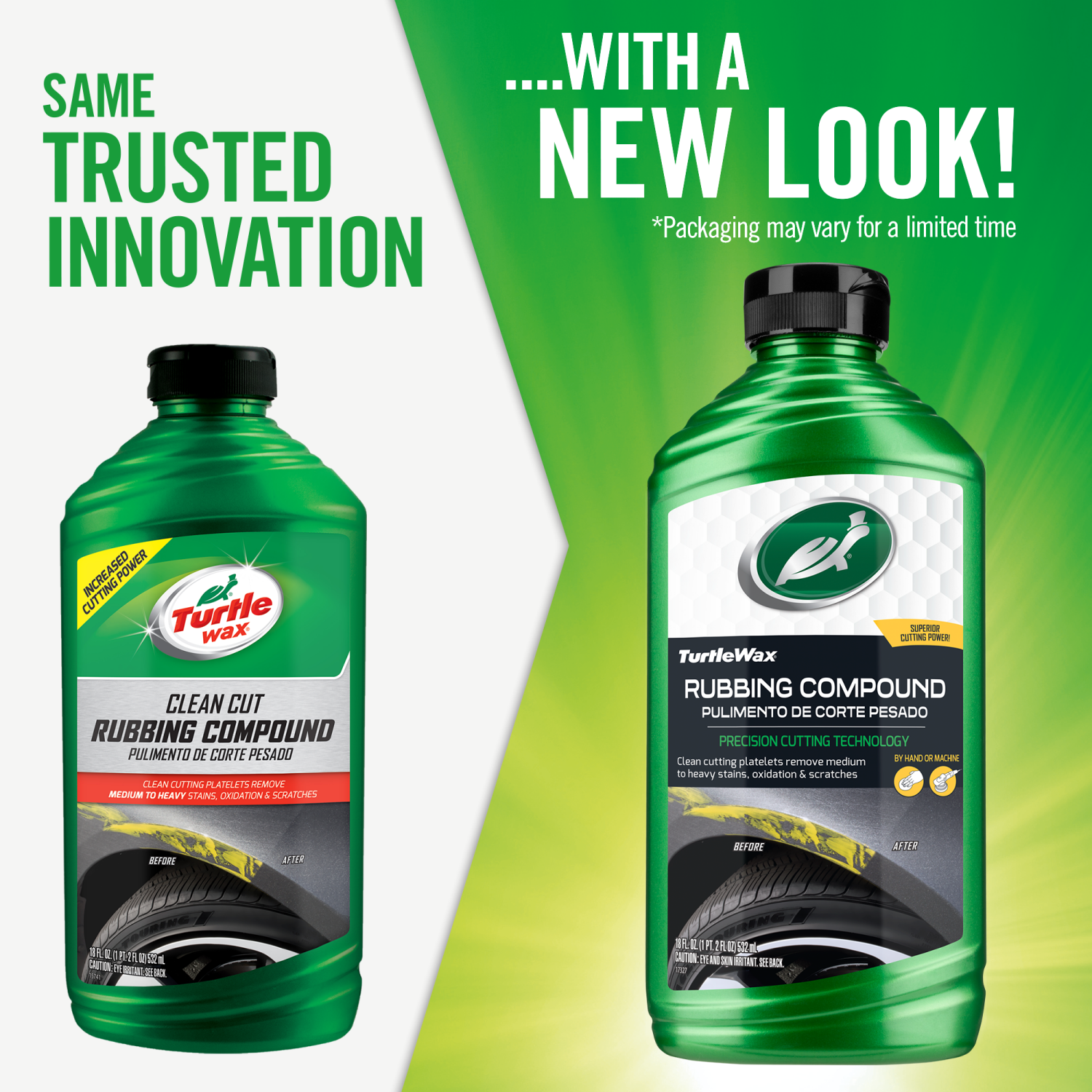 slide 2 of 4, Turtle Wax Premium Rubbing Compound, 18 oz