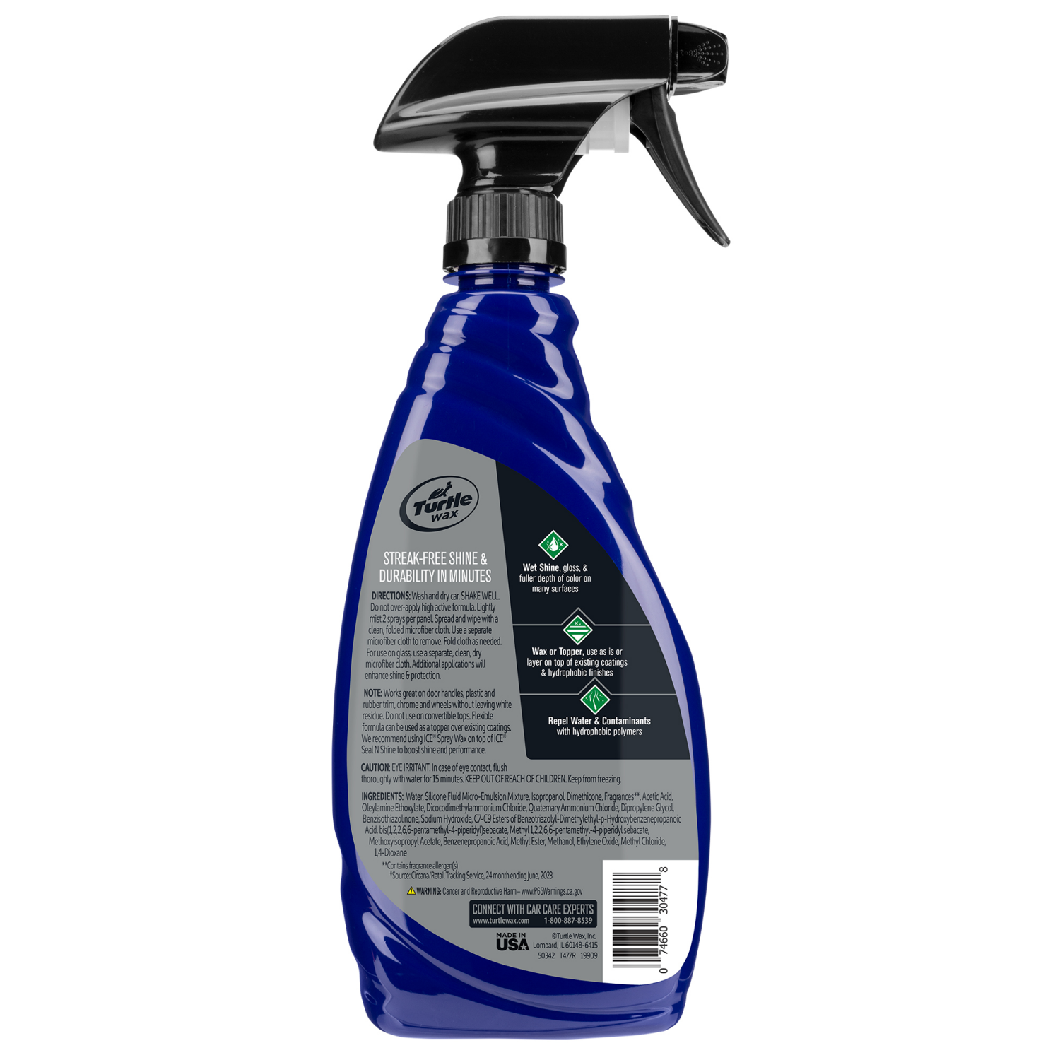 slide 5 of 7, Turtle Wax Spray Wax, 20 fl oz