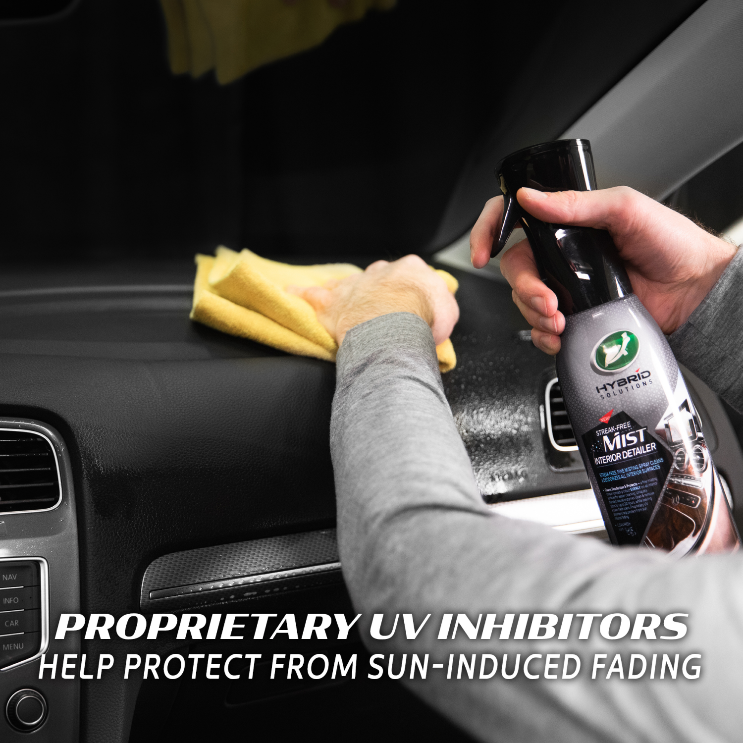 slide 4 of 8, Turtle Wax Hybrid Solutions Streak-Free Mist Interior Detailer, 20 fl oz