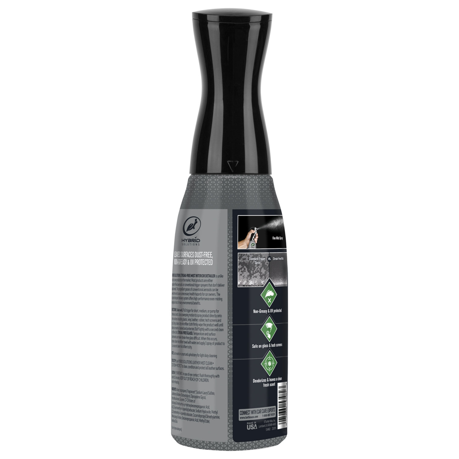 slide 6 of 8, Turtle Wax Hybrid Solutions Streak-Free Mist Interior Detailer, 20 fl oz