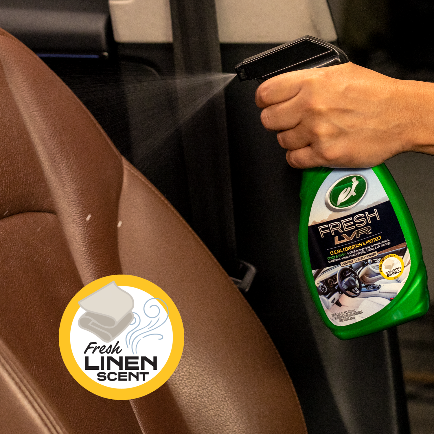 slide 6 of 7, Turtle Wax Fresh LVR Protectant 16 oz., 16 oz