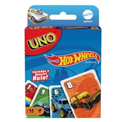 Mattel Uno Hot Wheels Card Game