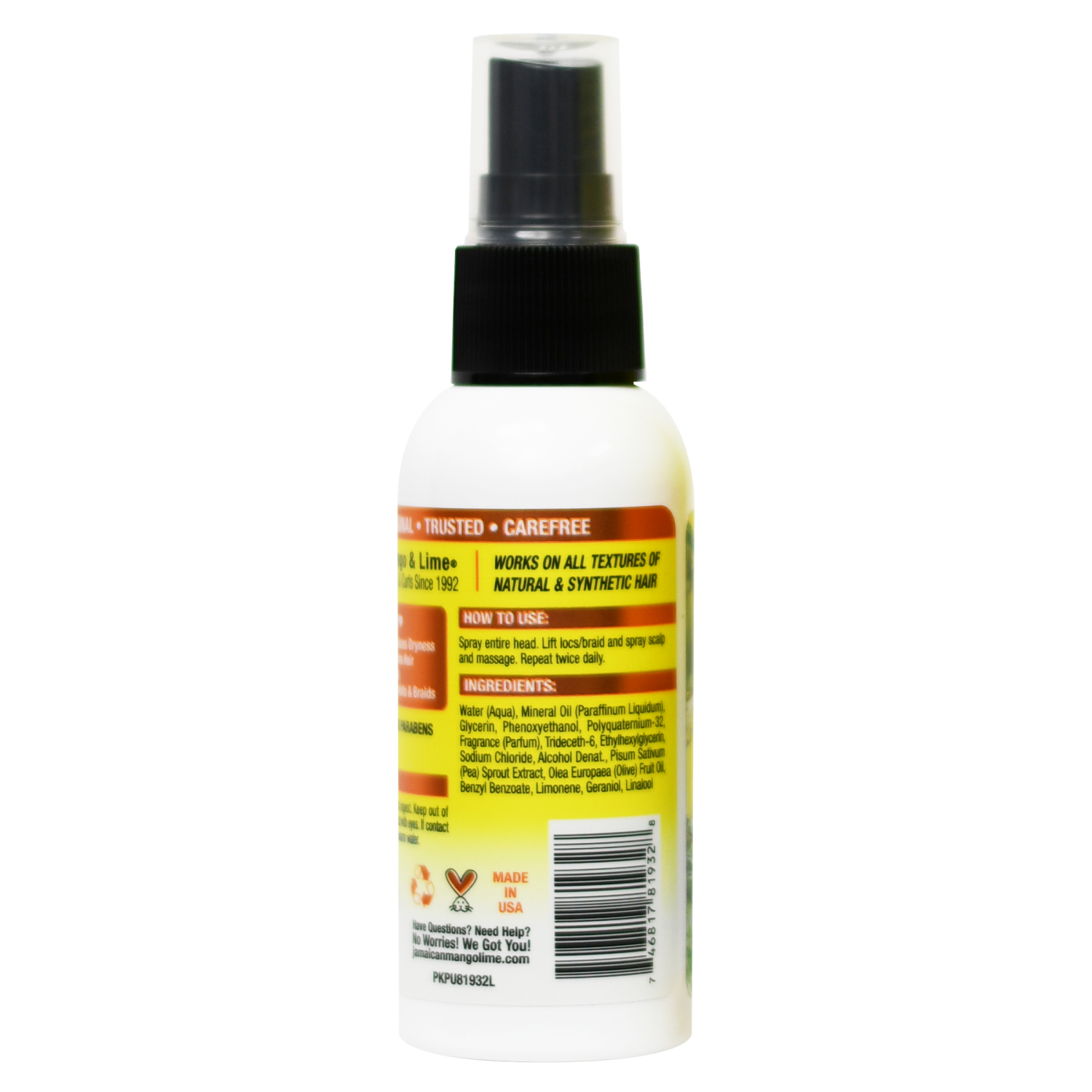 slide 2 of 2, Jamaican Mango & Lime Jam Mango No More Itch Spry 2 Fl Oz, 2 fl oz