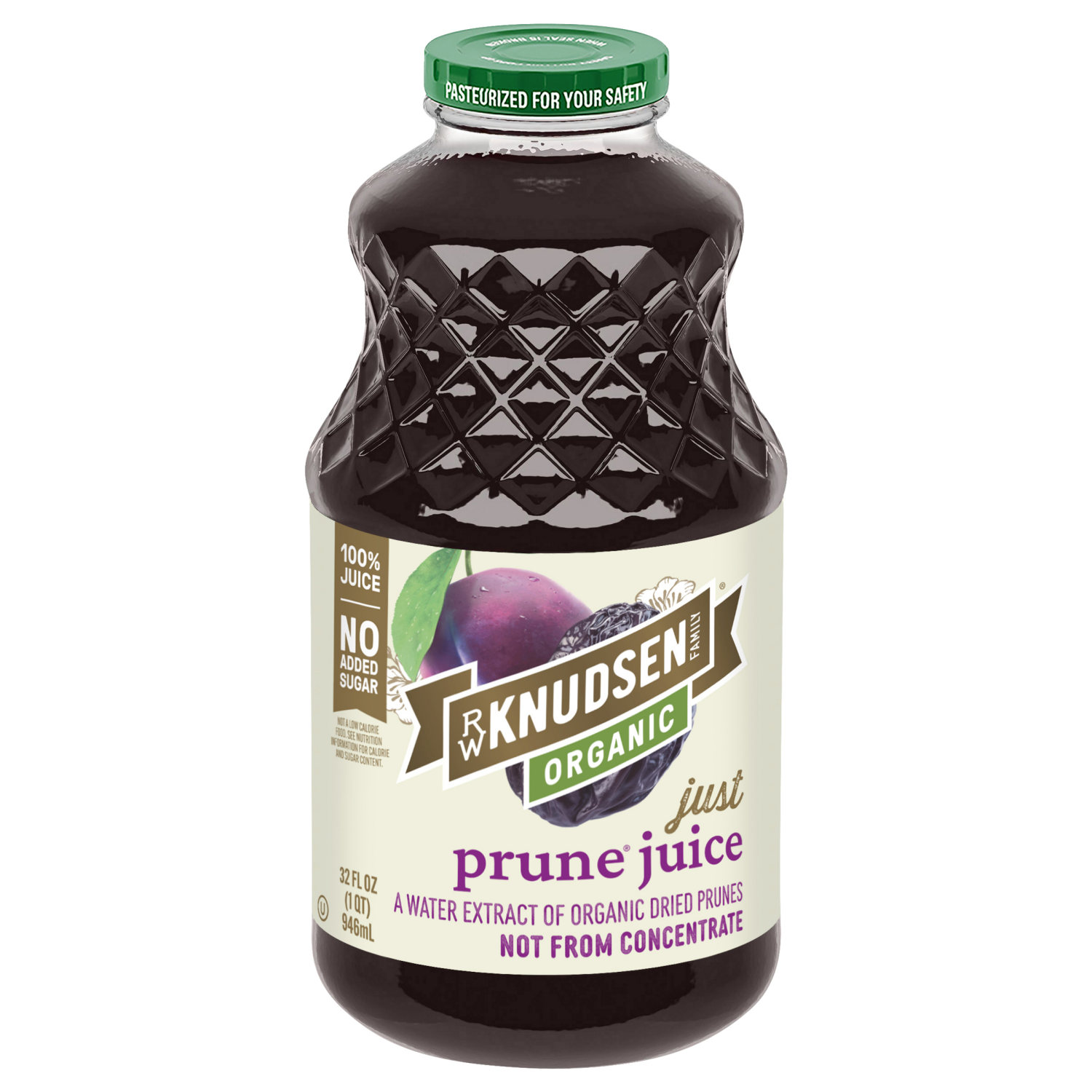slide 1 of 5, RW Knudsen Family Organic Just Prune 100% Juice - 32 fl oz, 32 fl oz
