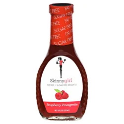 Skinnygirl™ Raspberry Vinaigrette Fat Free/Sugar Free Salad Dressing 8 fl. oz. Bottle