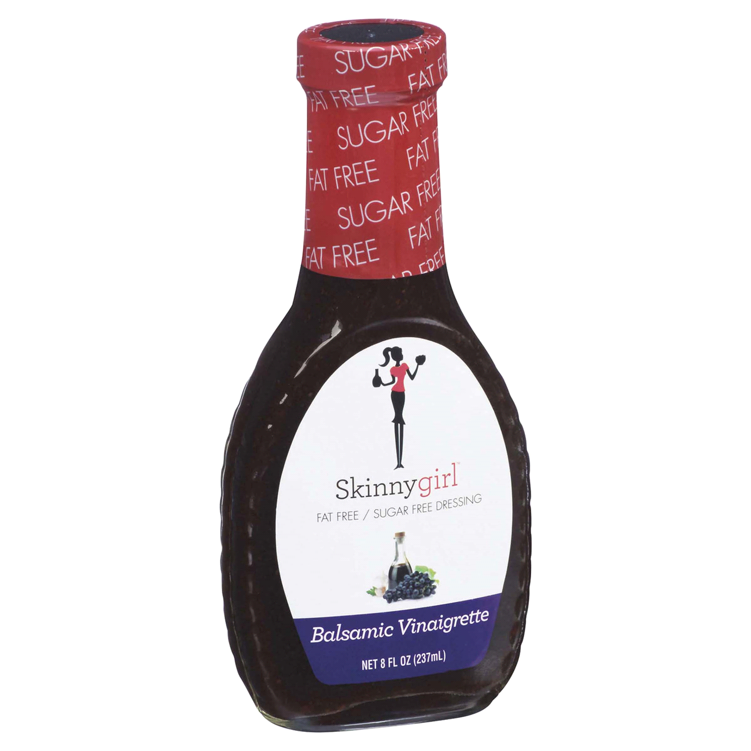 slide 2 of 2, Skinnygirl Fat Free/Sugar Free Balsamic Vinaigrette Dressing 8 fl oz, 8 fl oz