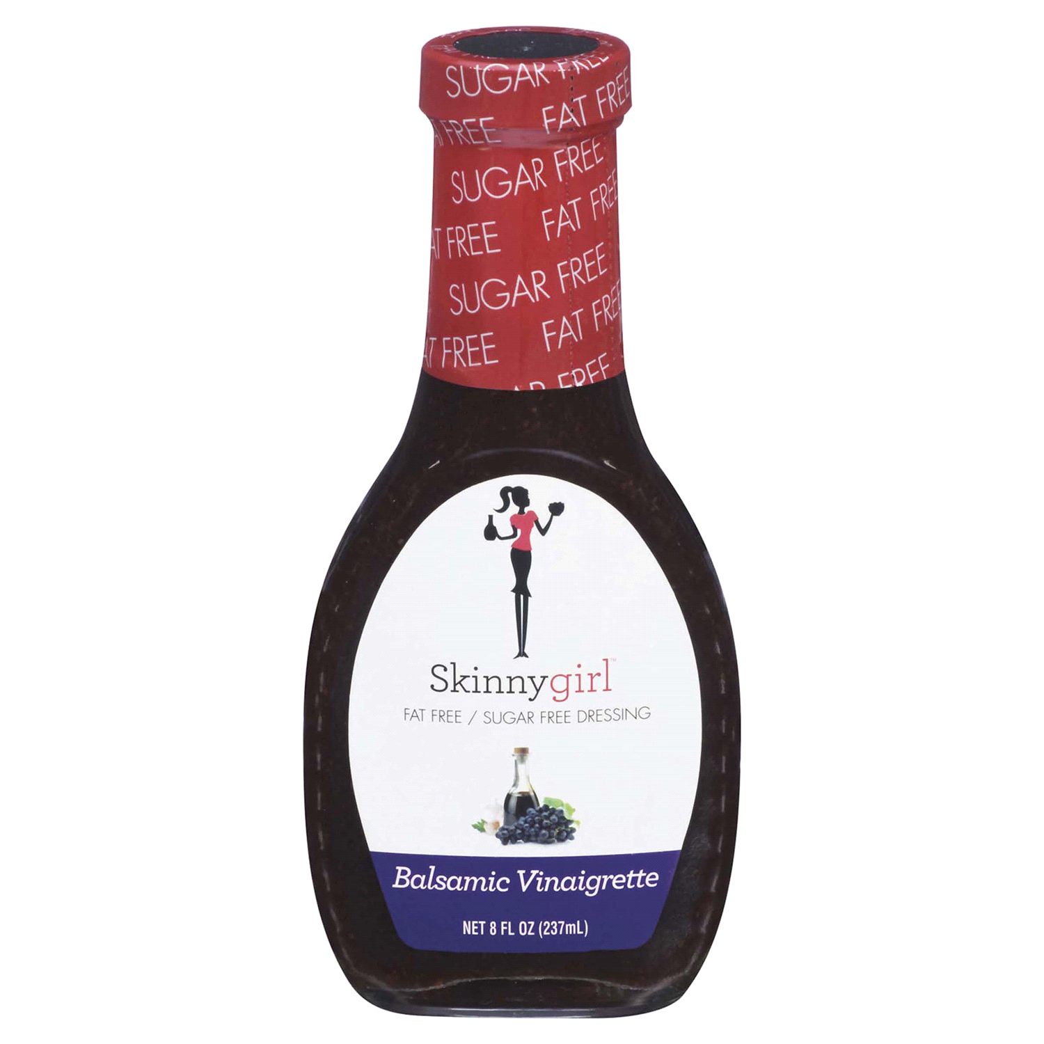 slide 1 of 2, Skinnygirl Fat Free/Sugar Free Balsamic Vinaigrette Dressing 8 fl oz, 8 fl oz