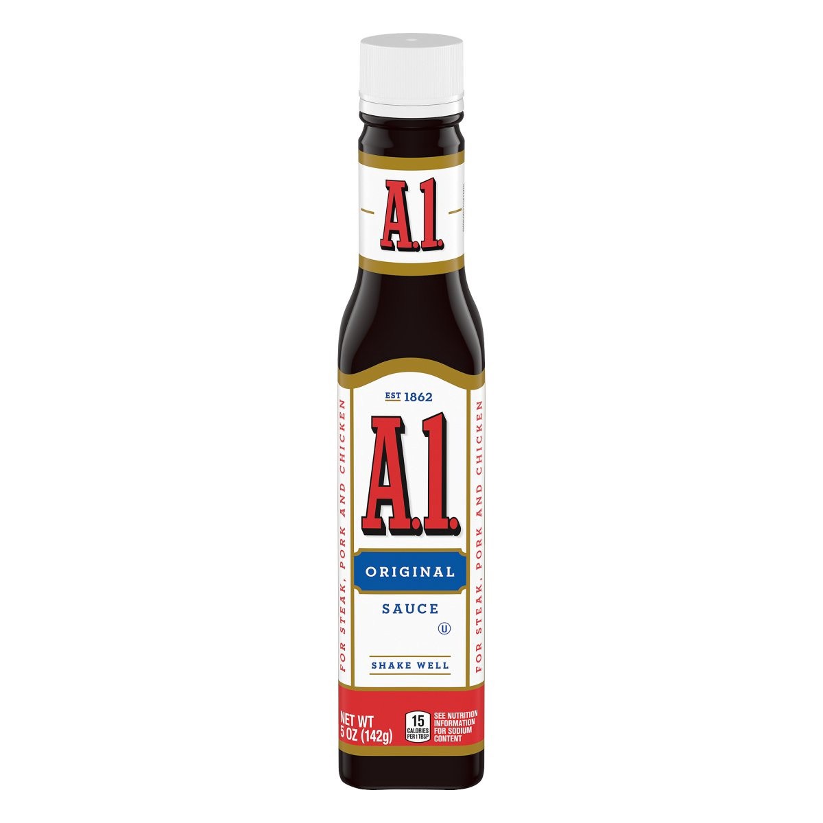 slide 1 of 9, A.1. A-1 Original Steak Sauce, 5 oz